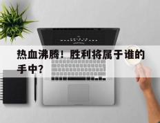 热血沸腾！胜利将属于谁的手中？的简单介绍