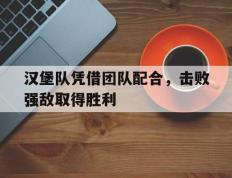 关于汉堡队凭借团队配合，击败强敌取得胜利的信息